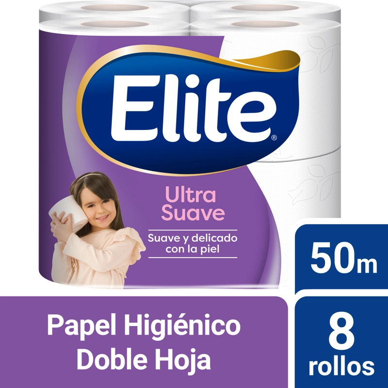 PAPEL HIGIE NICO ELITE ULTRA 8 UN 50 MT - 1
