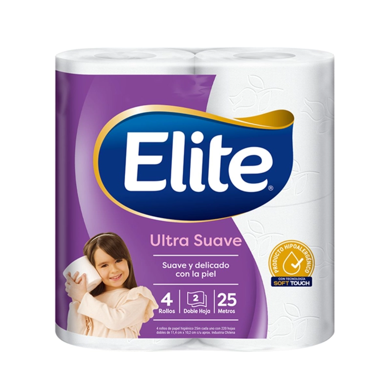 PAPEL HIGIE NICO ELITE ULTRA 4 UN 25 MT - 2
