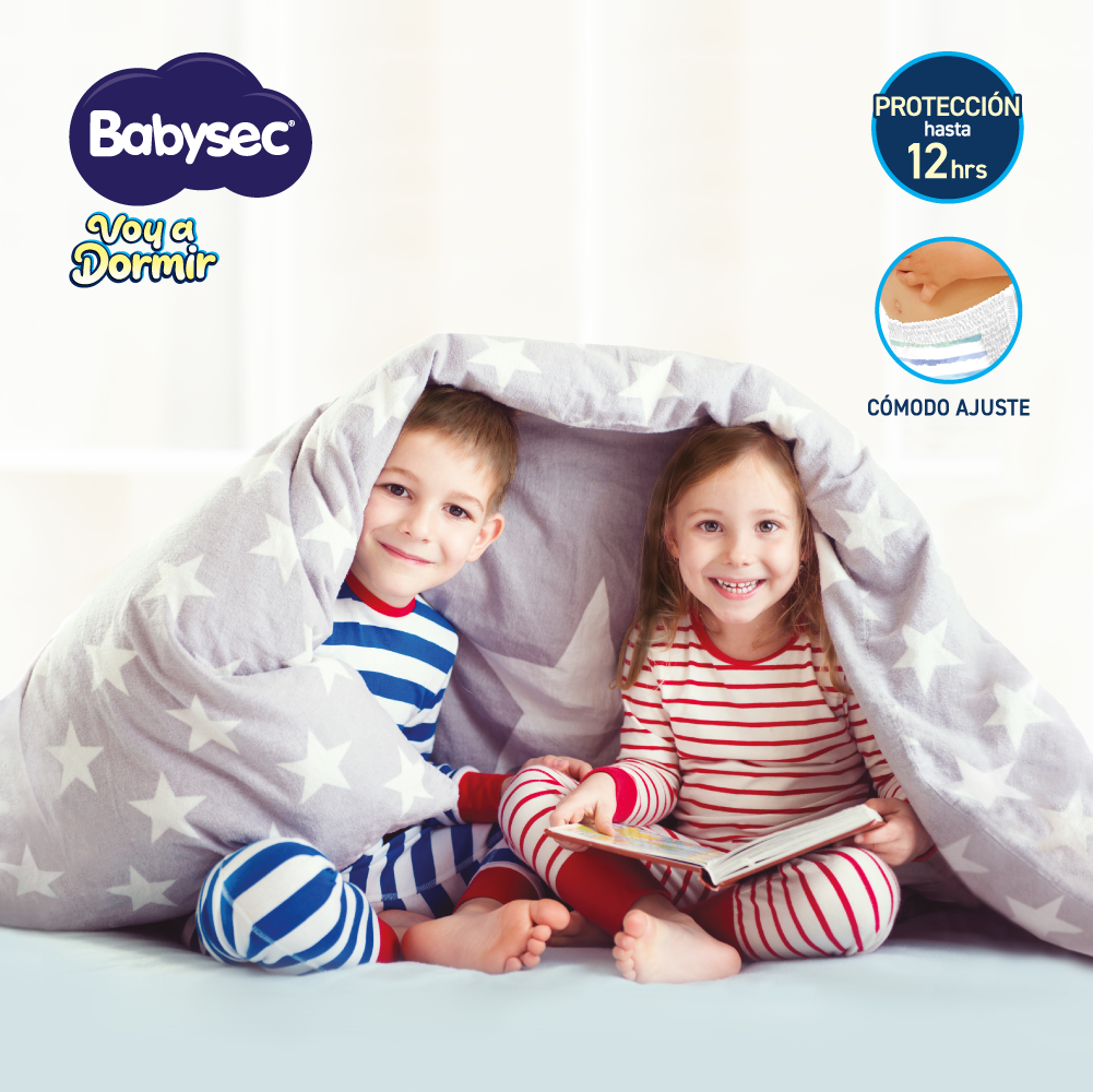 PAÑALES BABYSEC VOY A DORMIR BEBÉ 14 UND S/M - 4