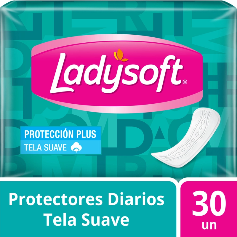 PROTECTOR DIARIO LADYSOFT LARGOS TELA SUAVE 30 UN - 1