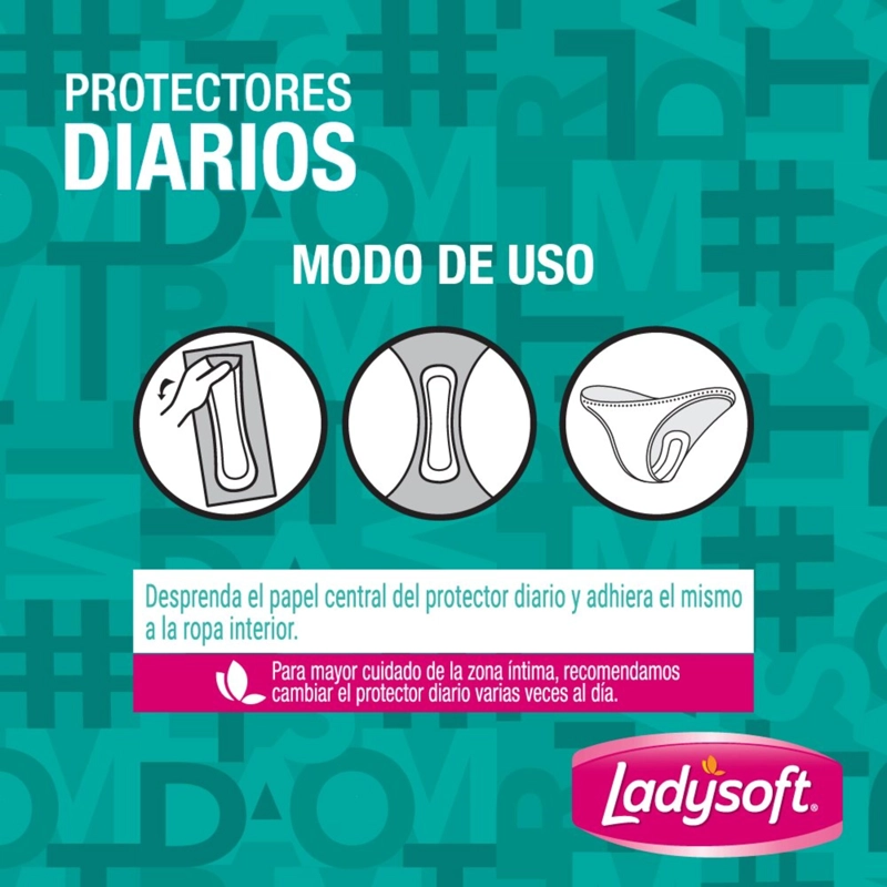 PROTECTOR DIARIO LADYSOFT LARGOS TELA SUAVE 30 UN - 4