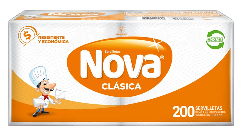SERVILLETAS NOVA CLASICA MESA 200 UN - 2