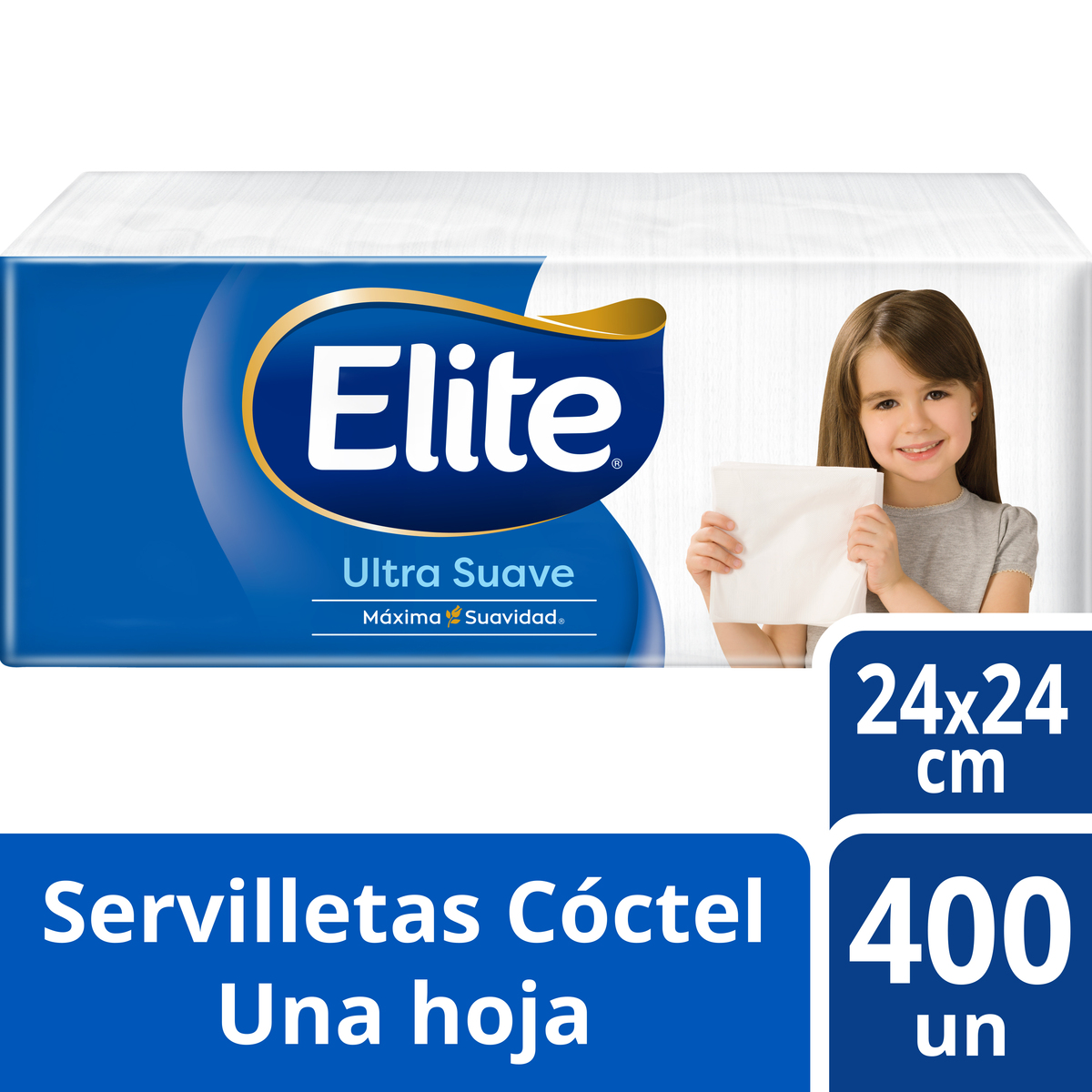 SERVILLETAS ELITE PACK COCKTAIL 400 UN - 1