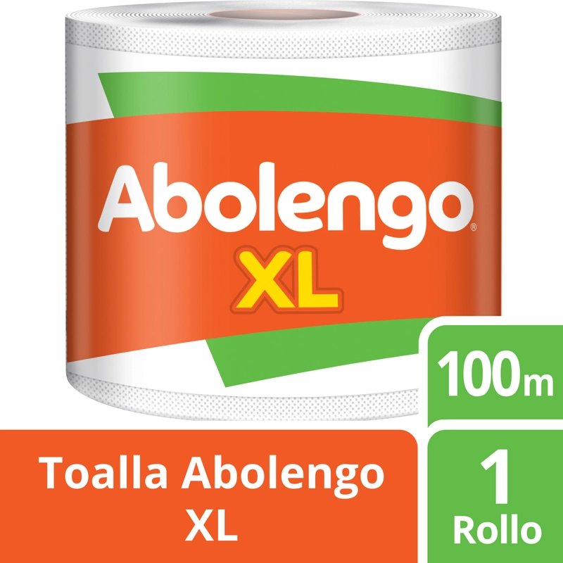 TOALLA DE PAPEL ABOLENGO XL ROLLO GIGANTE 1 UN 100 MT - 1