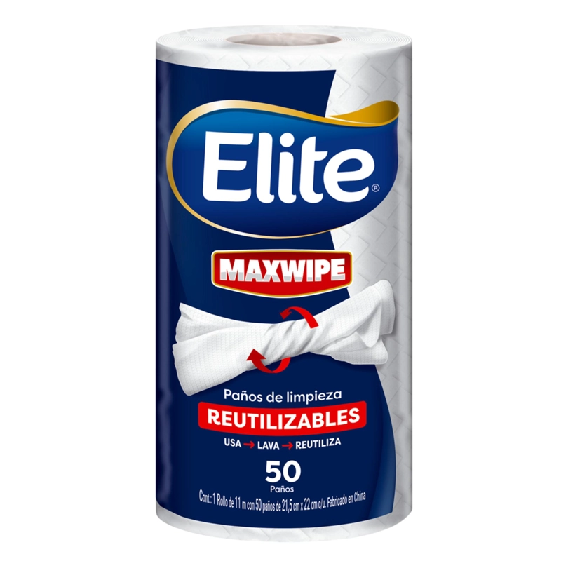 TOALLA DE PAPEL ELITE MAXWIPES 1 UN 11,44  MT - 2