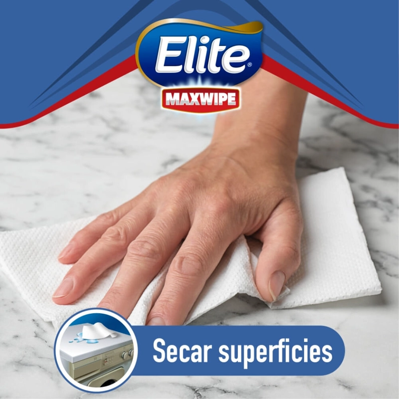 TOALLA DE PAPEL ELITE MAXWIPES 1 UN 11,44  MT - 5