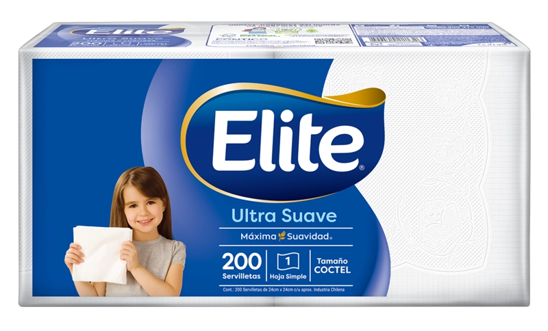 SERVILLETAS ELITE PACK COCKTAIL 200 UN - 2