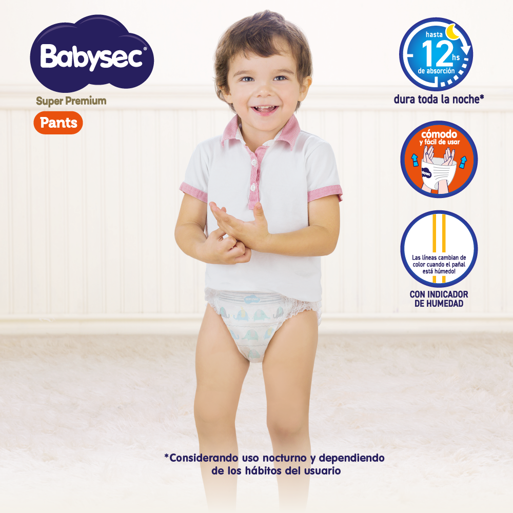PANTS BABYSEC SUPER PREMIUM 52 UN XG - 3