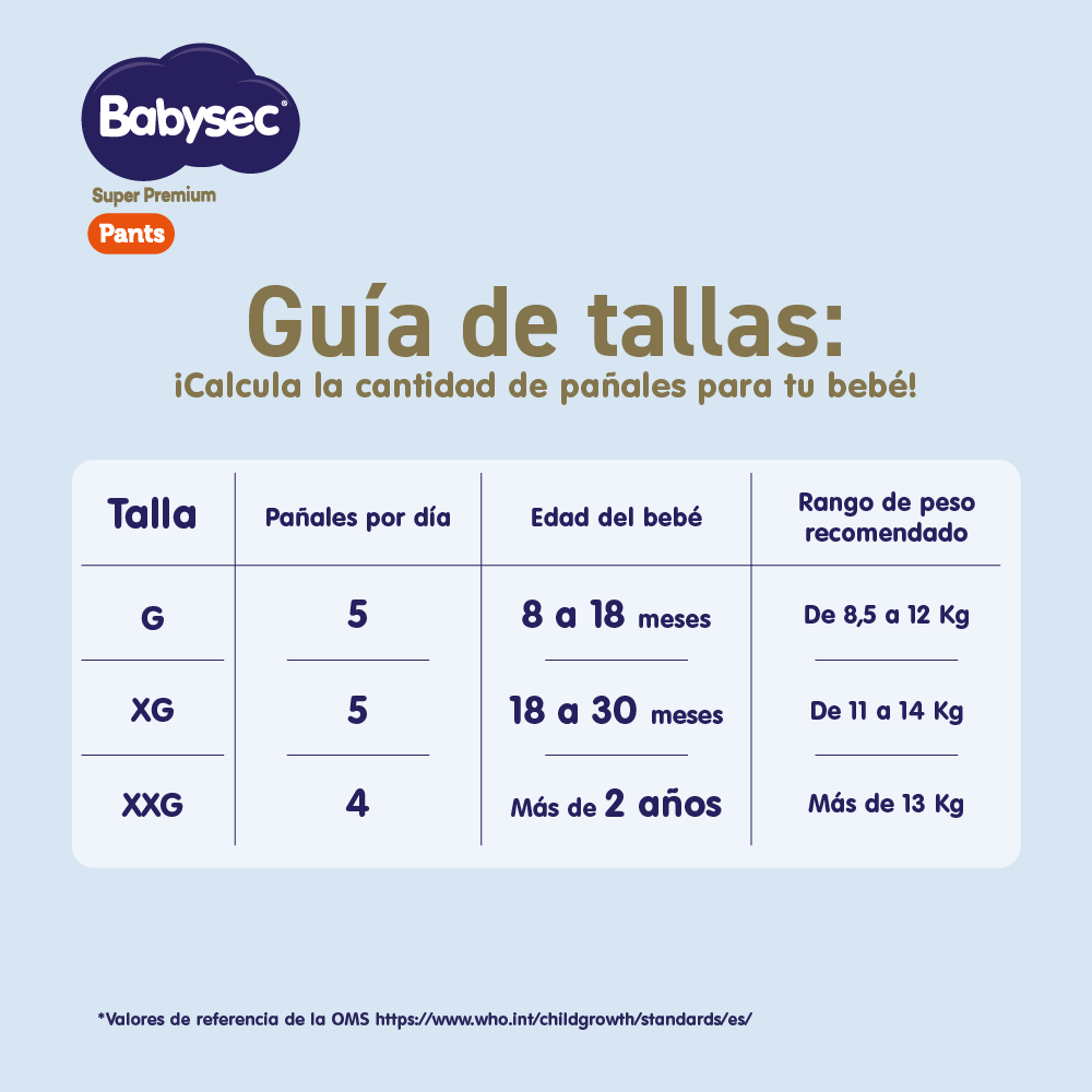 PANTS BABYSEC SUPER PREMIUM 52 UN XG - 4