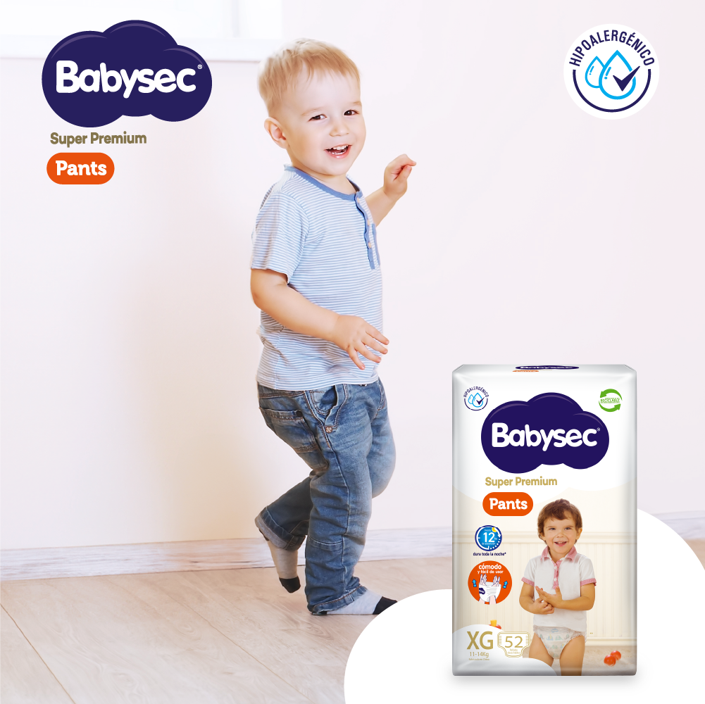 PANTS BABYSEC SUPER PREMIUM 52 UN XG - 5