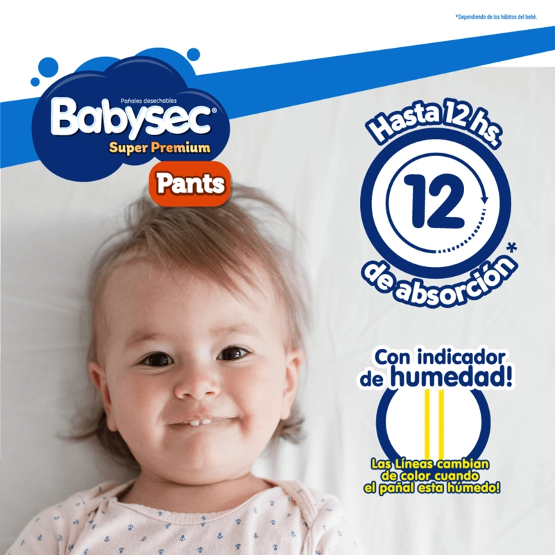 PANTS BABYSEC SUPER PREMIUM 52 UN XG - 6