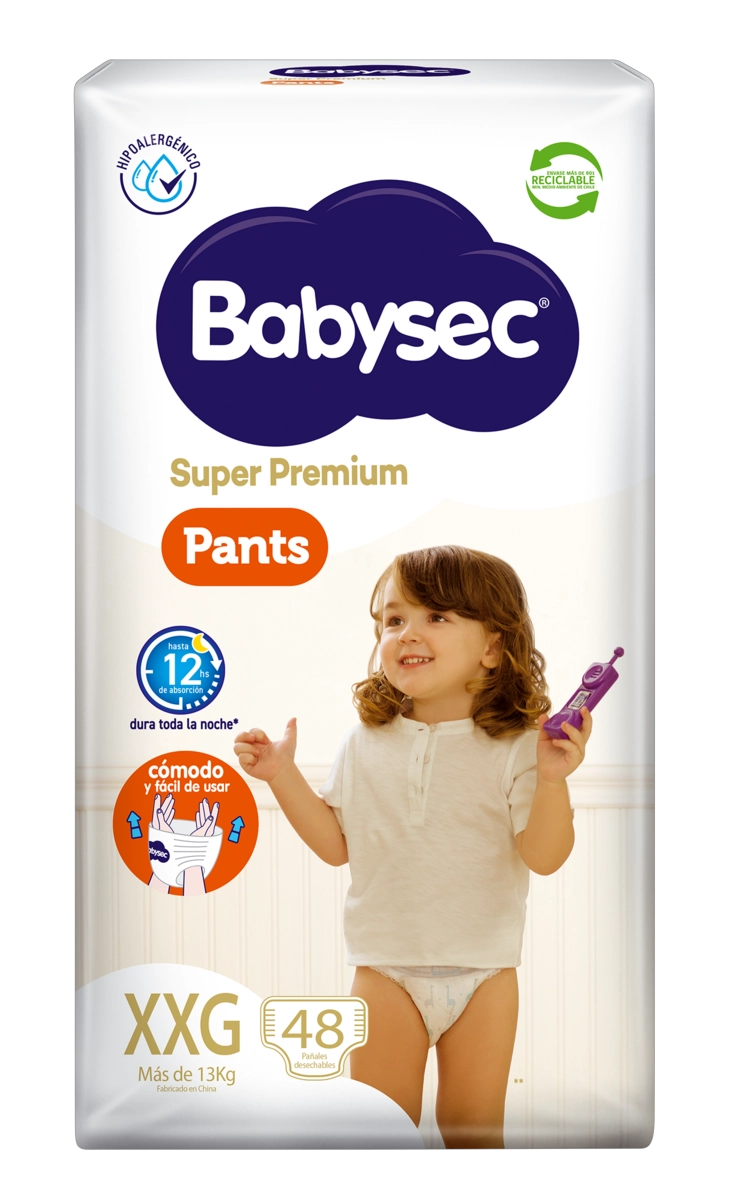 PAÑALES BABYSEC SUPER PREMIUM PANTS 48 UND XXG - 2