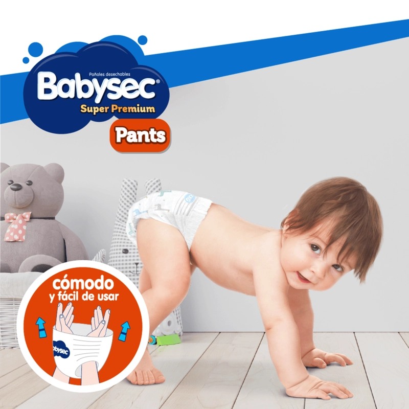 PAÑALES BABYSEC SUPER PREMIUM PANTS 48 UND XXG - 7
