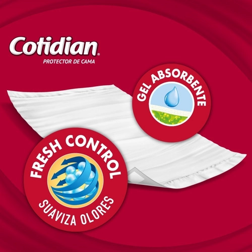 PACK X4 PAQUETES SABANILLAS COTIDIAN GEL SÚPER ABSORBENTE 32 UN - 3
