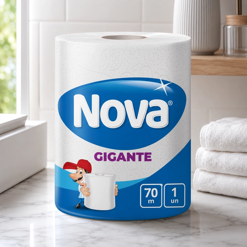 TOALLA DE PAPEL NOVA ULTRA GIGANTE 70M - 3