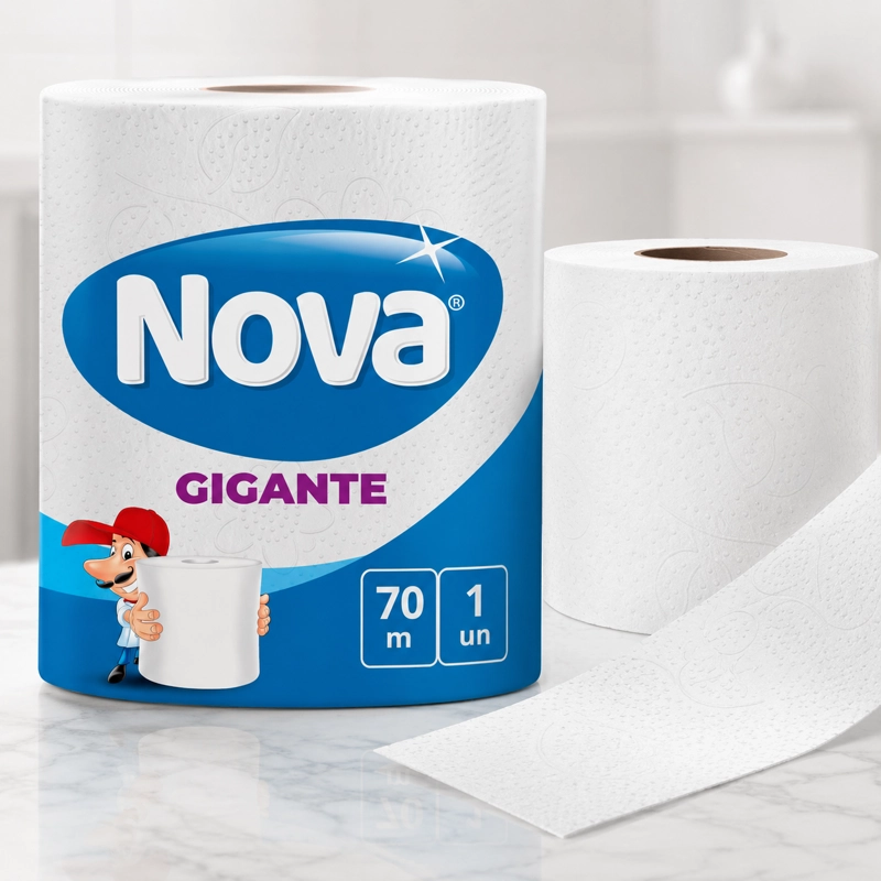 TOALLA DE PAPEL NOVA ULTRA GIGANTE 70M - 4
