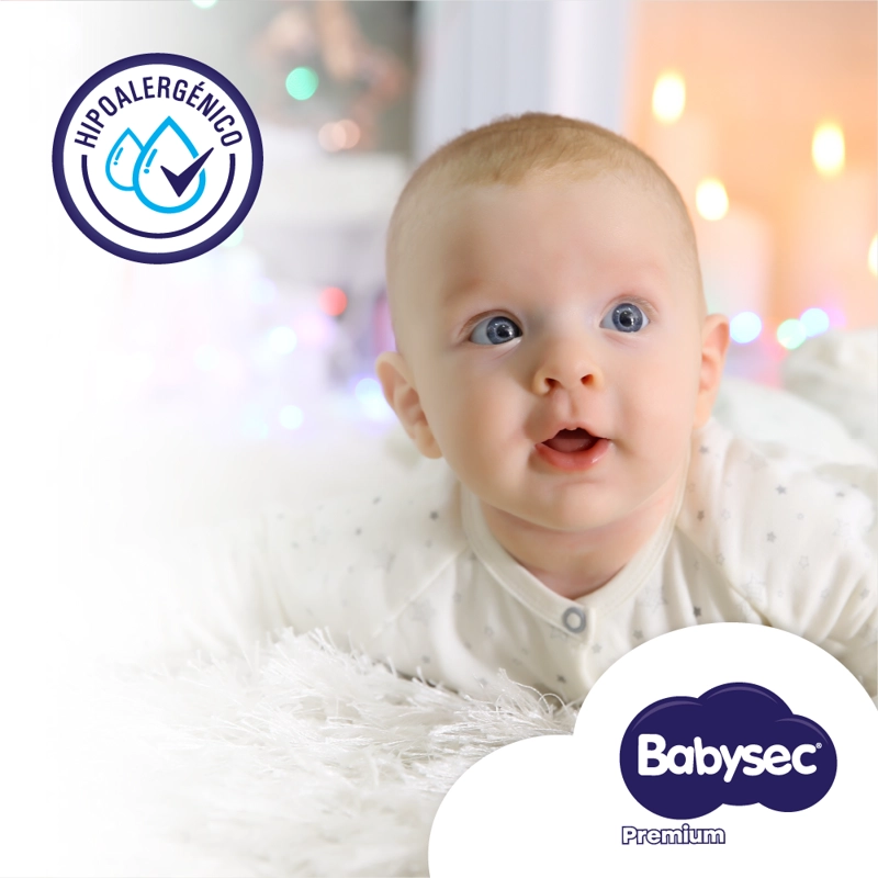 PAÑALES DE BEBE  BABYSEC PREMIUM CUIDADO TOTAL 68UN G - 5