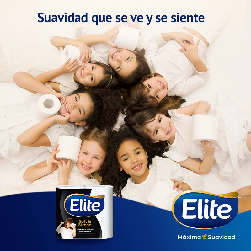 PAPEL HIGIE NICO ELITE TRIPLE HOJA SOFT & STRONG 12 UN 40 MT - 4