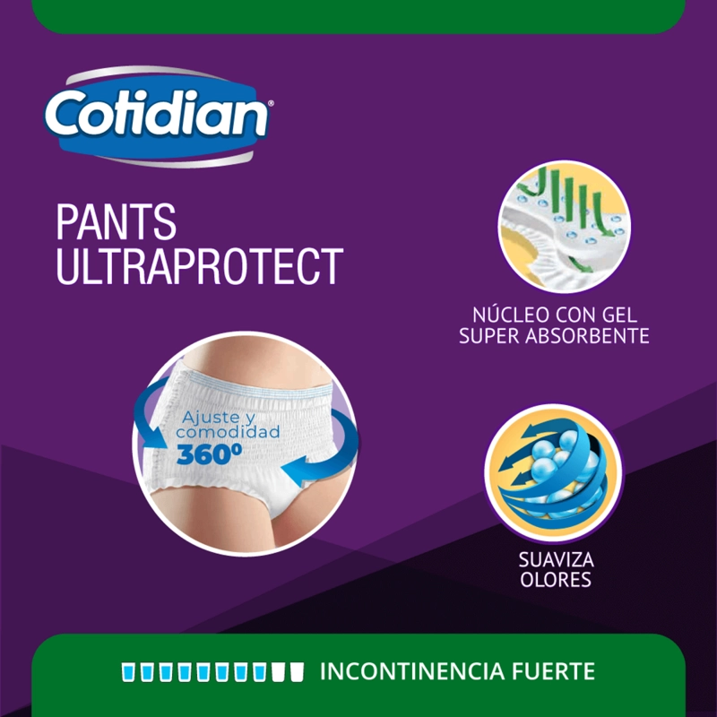PANTS COTIDIAN ULTRA PROTECT G/XG X30 UN - 4