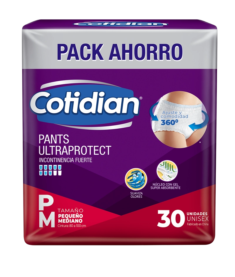 PANTS COTIDIAN ULTRA PROTECT P/M X30 UN - 2