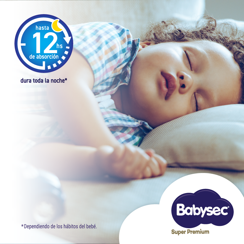 PAÑALES DE BEBE  BABYSEC SUPER PREMIUM CUIDADO TOTAL 40 UN P - 5