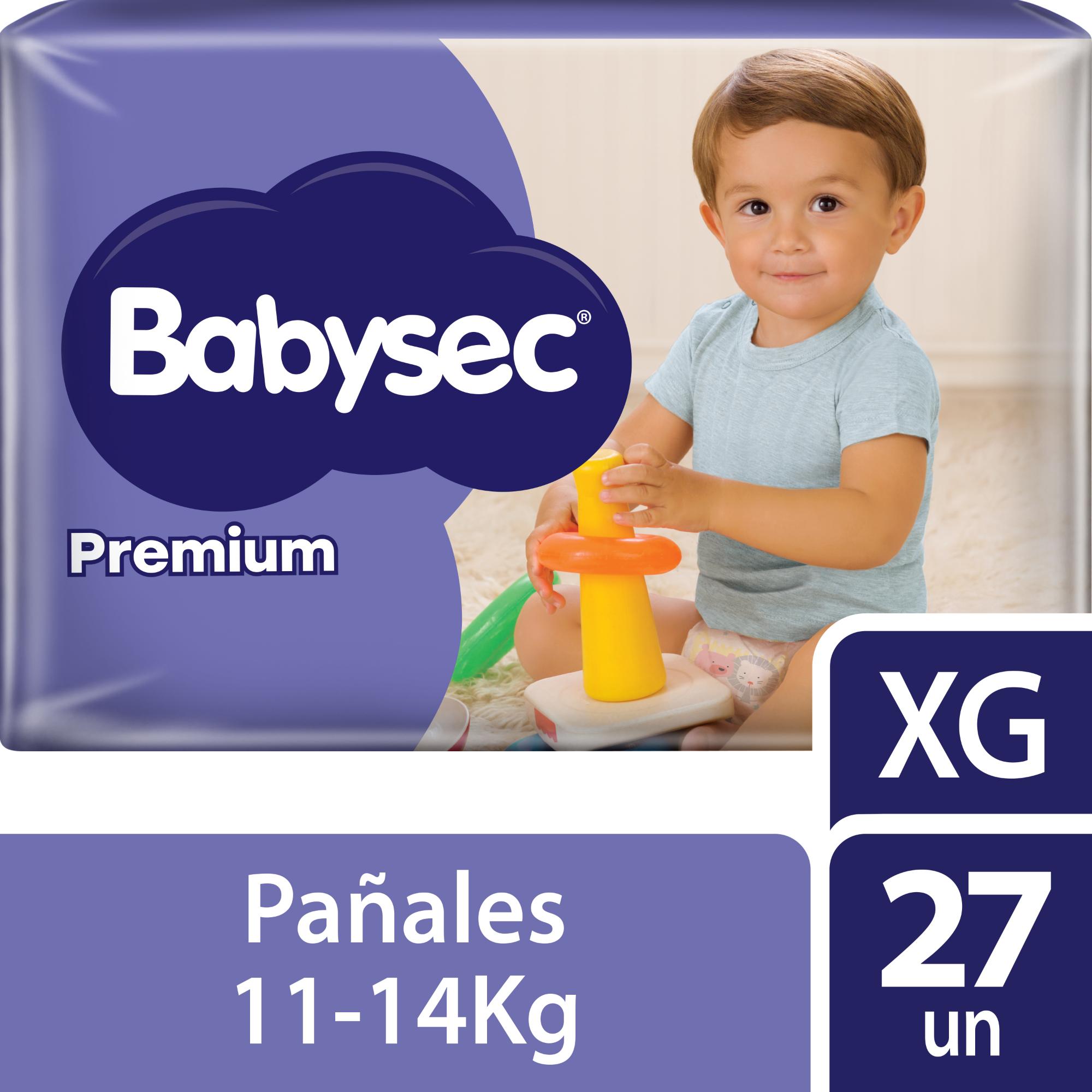 PAÑALES DE BEBE  BABYSEC PREMIUM TALLA XG X27 - 1