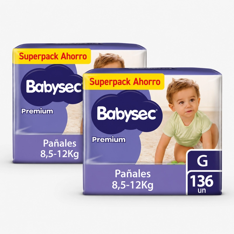 PACK 2 PL BABYSEC PREMIUM G X136 - 1