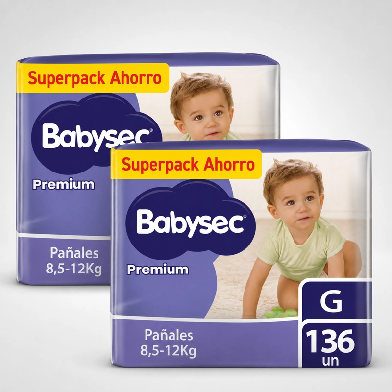 PACK 2 PL BABYSEC PREMIUM G X136 - 2