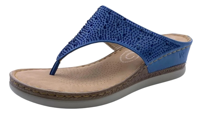 SANDALIA MUJER LEONI VIA ROSMINI AZUL - 6