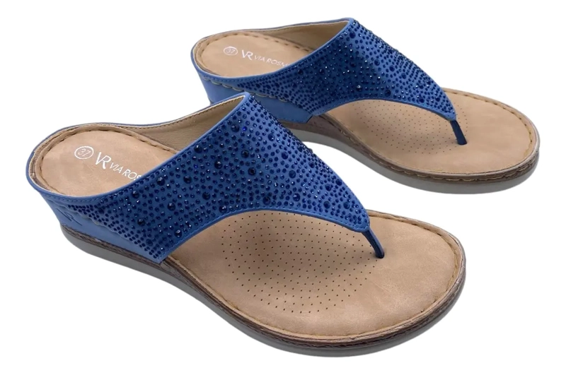 SANDALIA MUJER LEONI VIA ROSMINI AZUL - 9