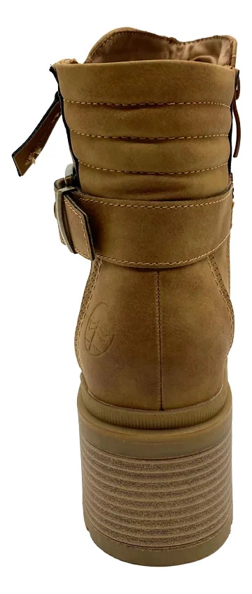 BOTIN MUJER RICAMA STEEM LAND TAN - 6