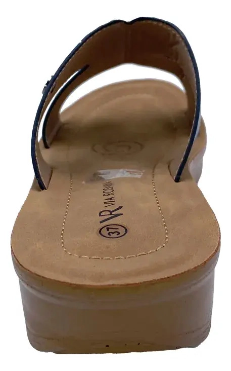 SANDALIA CASUAL NEGRO VIA ROSMINI THORAN MUJER - 4