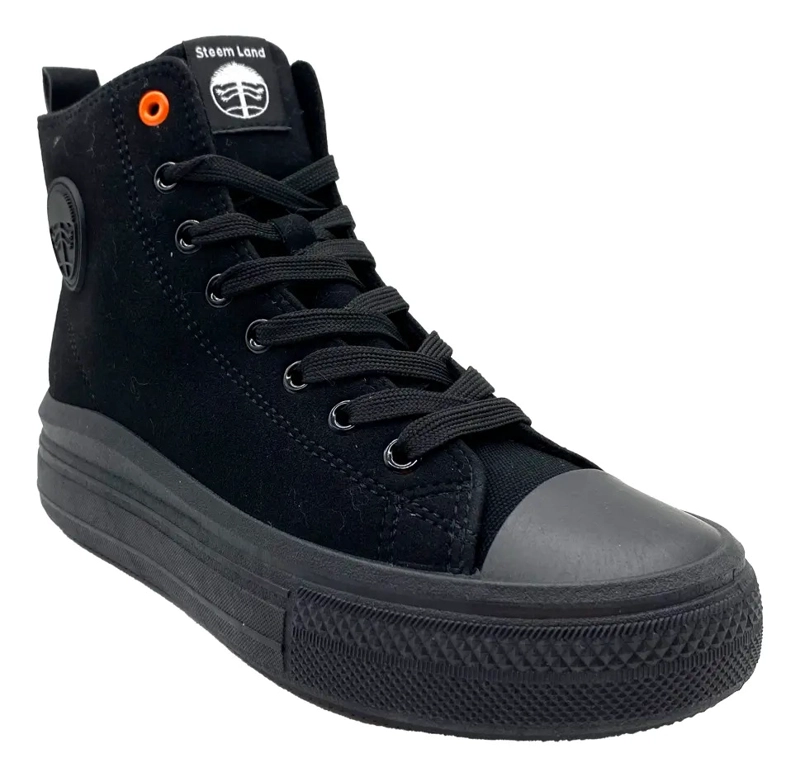 ZAPATILLA MUJER PRATI NEGRO STEEM LAND - 2