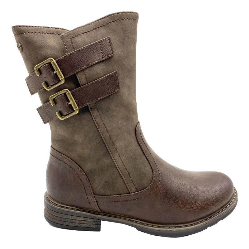 BOTIN MARRON BREVI STEEM LAND MUJER - 1