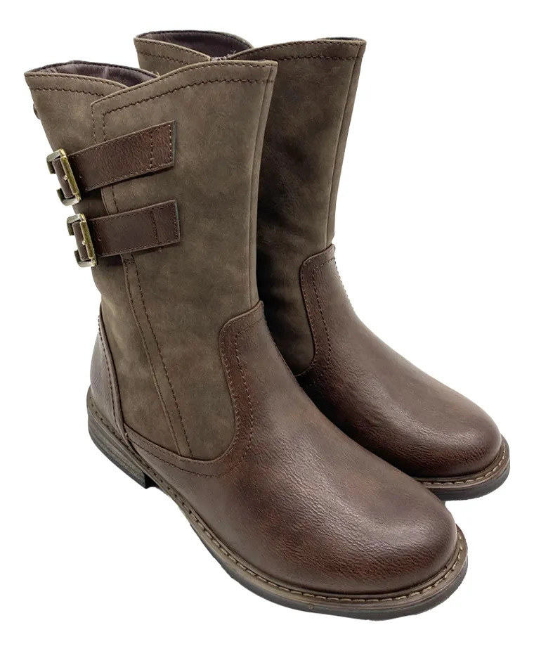 BOTIN MARRON BREVI STEEM LAND MUJER - 6