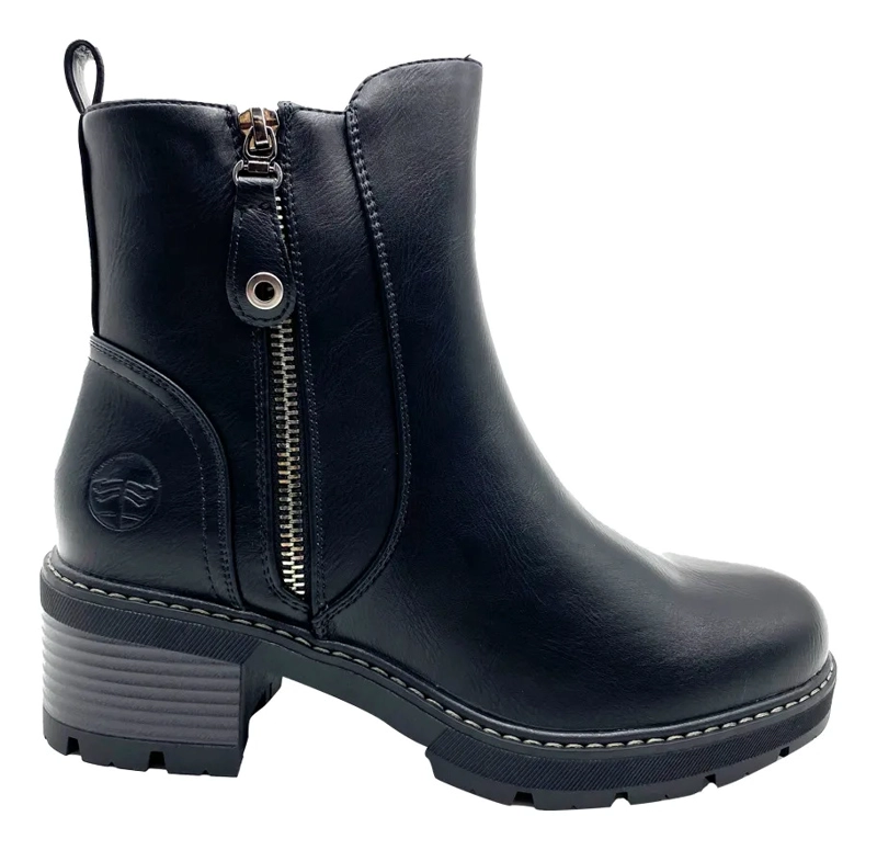 BOTIN STEEM LAND NEGRO BELLY MUJER - 1