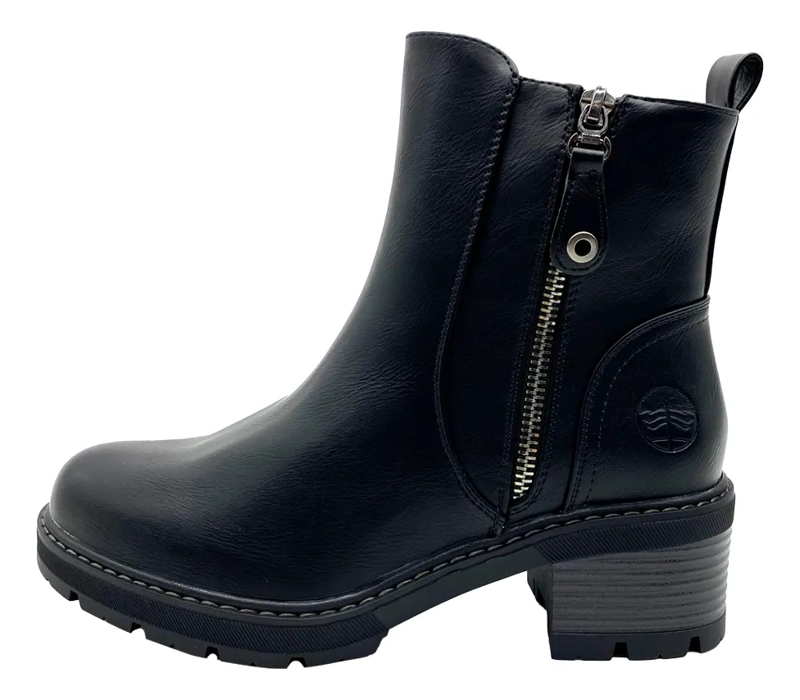BOTIN STEEM LAND NEGRO BELLY MUJER - 3
