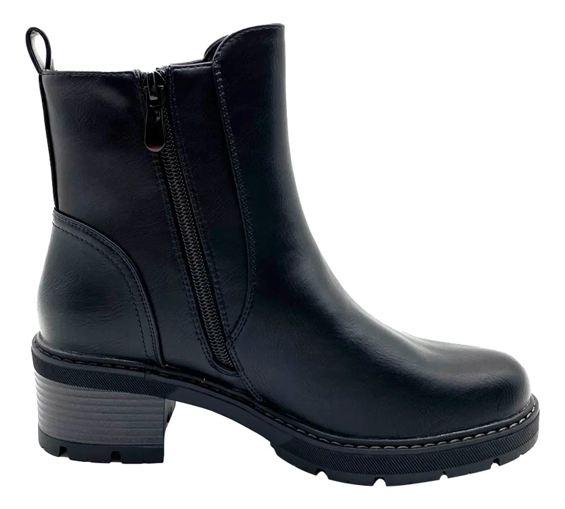 BOTIN STEEM LAND NEGRO BELLY MUJER - 4