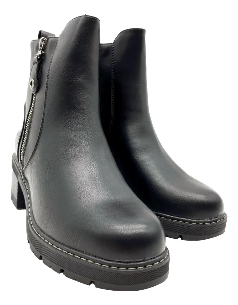 BOTIN STEEM LAND NEGRO BELLY MUJER - 7