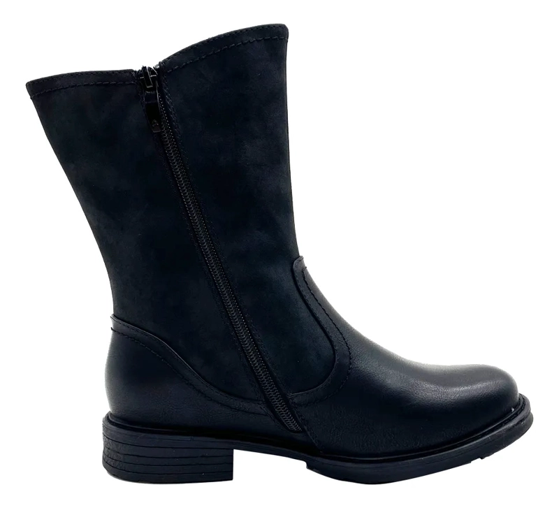 BOTIN NEGRO BREVI STEEM LAND MUJER - 4