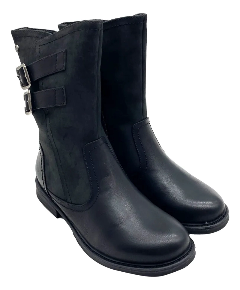 BOTIN NEGRO BREVI STEEM LAND MUJER - 7