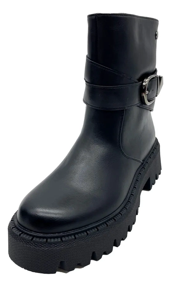 BOTIN NEGRO BELINDA MARIA PIA MUJER - 2