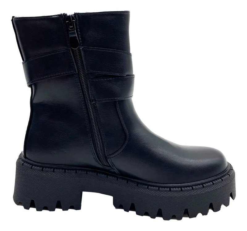 BOTIN NEGRO BELINDA MARIA PIA MUJER - 5