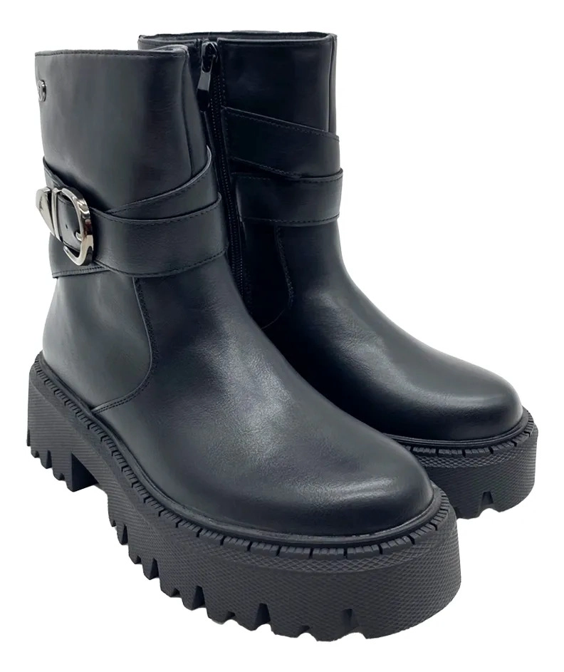 BOTIN NEGRO BELINDA MARIA PIA MUJER - 7