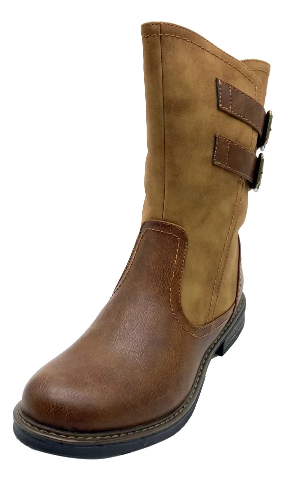 BOTIN CAMEL BREVI STEEM LAND MUJER - 2