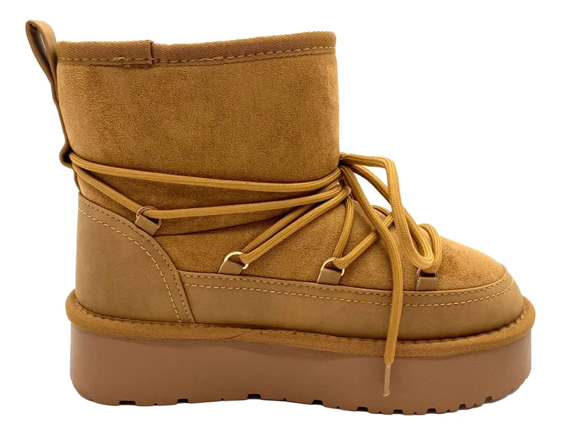 BOTINES CAMEL KIOWA STEEM LAND MUJER - 1