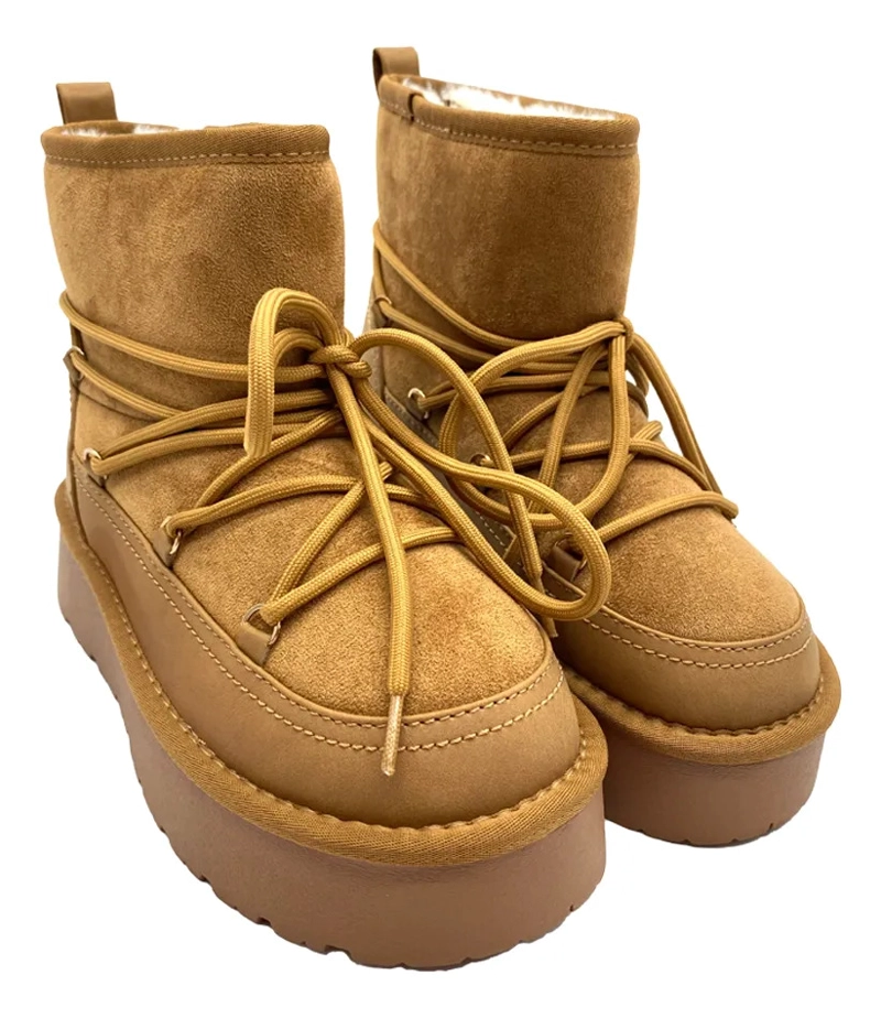 BOTINES CAMEL KIOWA STEEM LAND MUJER - 5
