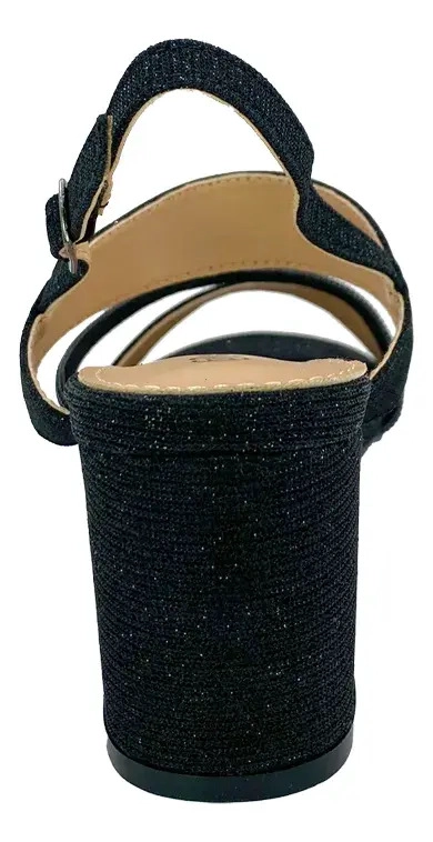 SANDALIA CASUAL MASELLI NEGRO VIA ROSMINI MUJER - 4