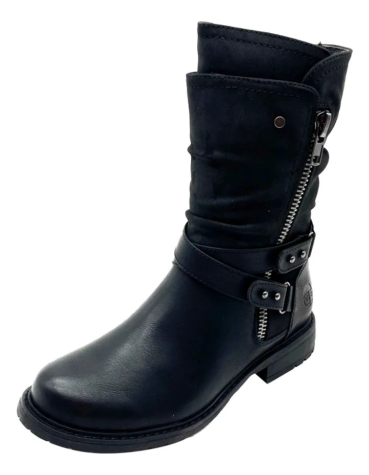 BOTIN NEGRO LINATE II STEEM LAND MUJER - 2