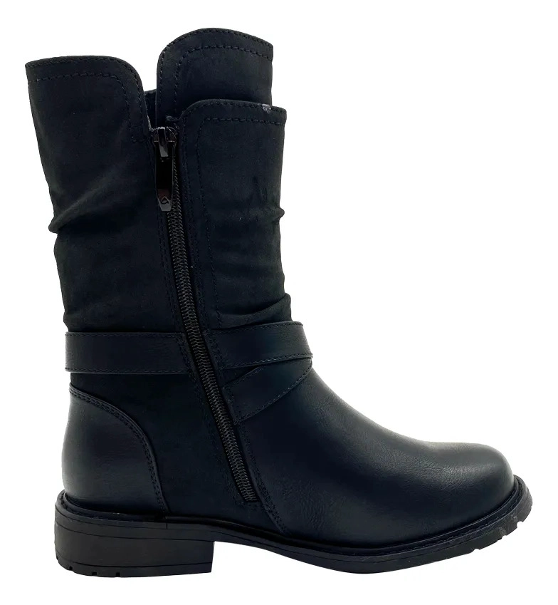 BOTIN NEGRO LINATE II STEEM LAND MUJER - 4